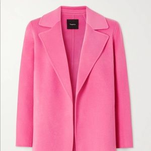 Theory three quarter-sleeved short coat